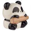 tirelire panda bambou face
