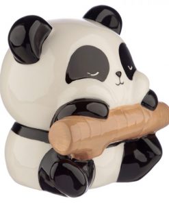 tirelire panda bambou face